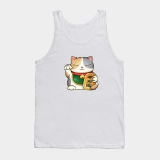 Calico Maneki Neko Tank Top